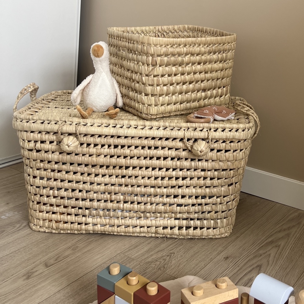 Paniers de rangement chambre bébé