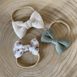 bandeau bebe noeud - bonheur enfantin - lille