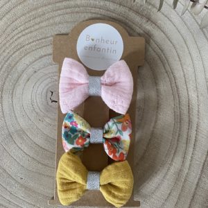 Barrette Bebe Pour Cheveux Noeud A Pince Bonheur Enfantin