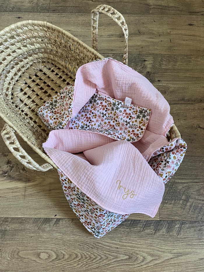 Couverture Bebe Personnalisee Fait Main A Lille Bonheur Enfantin