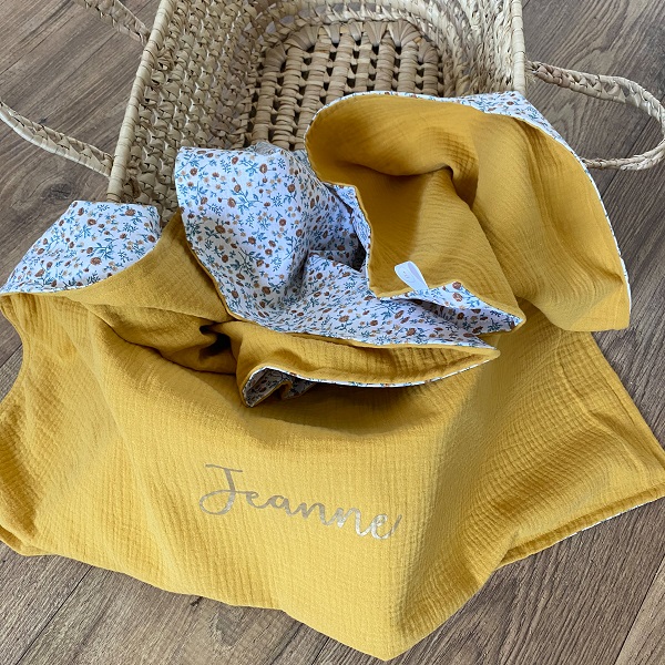Couverture Bebe Personnalisee Fait Main A Lille Bonheur Enfantin