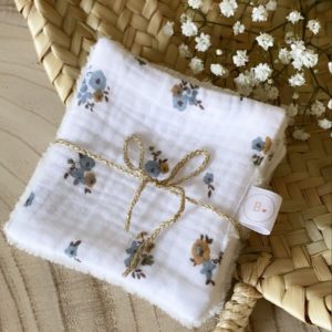lingettes lavables eponge bambou - bonheur enfantin - lille