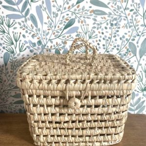 malle de rangement - artisanat maroccain - bonheur enfantin