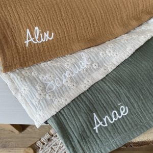 maxi lange bebe gaze de coton - bonheur enfantin - lille