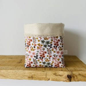 panier tissu fait main chambre bebe - bonheur enfantin