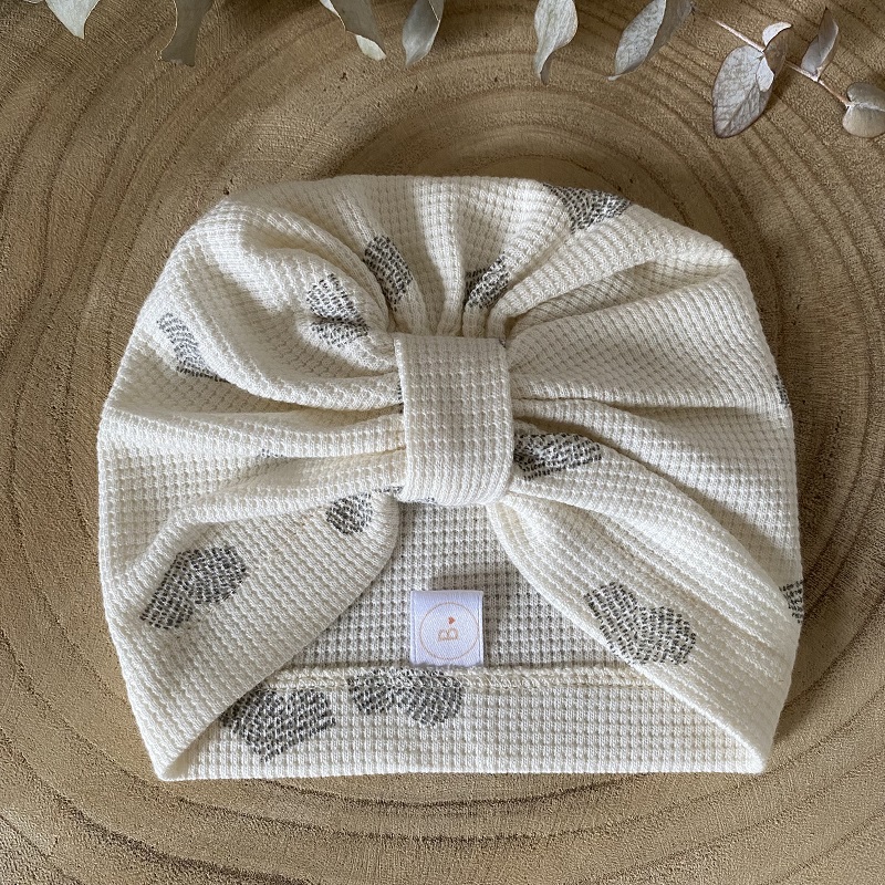 Turban nœud bébé fille - accessoires bébé - Bonheur enfantin